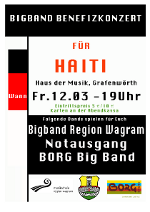 Bigband Benefizkonzert für Haiti